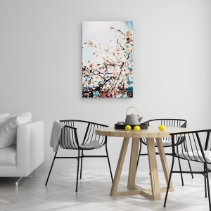 Tablou canvas - Flori, Natura, Ramura de copac, Flori, 40 X 60 cm - Img 4