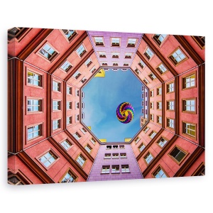 Tablou canvas - Forme Si Vartejuri, Berlin, Culoare, Forme, Octogonal, Balon, 80 x 120 cm