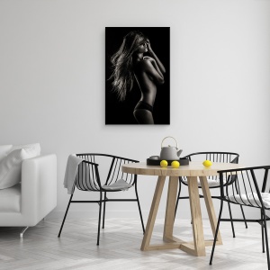 Tablou canvas - Frumusete Senzuala, Portret, Model, Poprad, Slovacia, 40 x 60 cm - Img 4