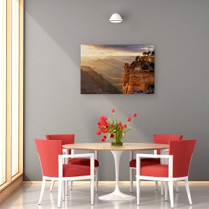 Tablou canvas - Furtuna, Peisaj, Apus De Soare, Furtuna, Parc, Marele Canion, 60 x 90 cm - Img 4