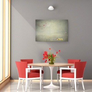 Tablou canvas - Gandurile Zboara, Plaja, Zmeu, Mare, 40 x 60 cm - Img 4