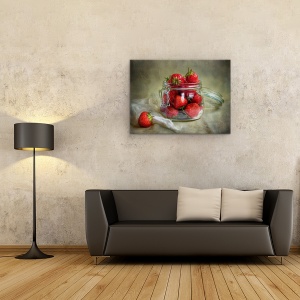 Tablou canvas - Gusturi De Vara, Capsuni, 50 x 70 cm - Img 2