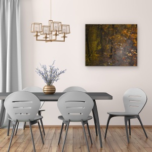 Tablou canvas - Impresie De Toamna, Frunze, Pictural, 60 x 75 cm - Img 4