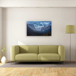 Tablou canvas - In Mijlocul Unei Furtuni, Yosemite, Tunet, Cer, 50 x 80 cm - Img 2
