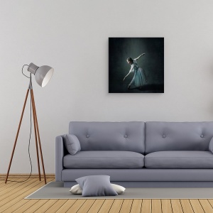 Tablou canvas - Inger Dansator, Balerina, Dansatoare, 60 x 60 cm - Img 2