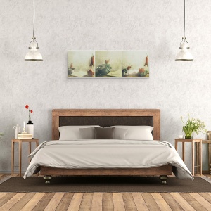 Tablou canvas - Lucruri Fierbinti - Povestea, Panorama, Chili, Piper, Rosu, 30 x 90 cm - Img 3