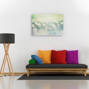 Tablou canvas - Lumea Mica, Macro, Fluture, Moale, Floare, Gradina, 60 x 90 cm - Img 2