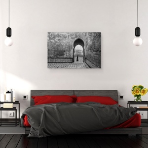 Tablou canvas - Lumea Veche, Maroc, Arcuri, Istorie, Batran, Lume, 60 x 90 cm - Img 2