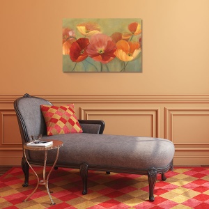 Tablou Canvas - Maci infloriti, 75 x 100 cm - Img 2