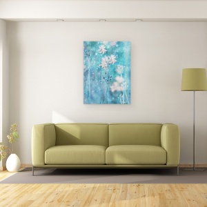 Tablou canvas - Magia Complexa A Naturii, Moale, Culori Pastelate, Zapada, 60 x 80 cm - Img 2