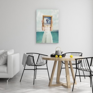 Tablou canvas - Mai Adanc, Compozit, Ireal, Distractie, Apa, 60 x 90 cm - Img 4