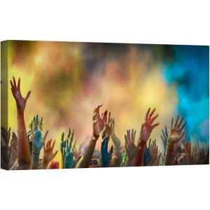 Tablou canvas - Maini, Documentar, Maini, Mana, Brat, Brate, Festival, 50 x 100 cm