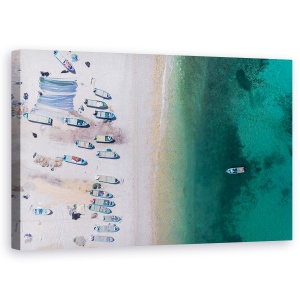 Tablou canvas - Marea Din Cer, Peisaj, Apa, Mare, Ocean, Plaja, 50 x 80 cm