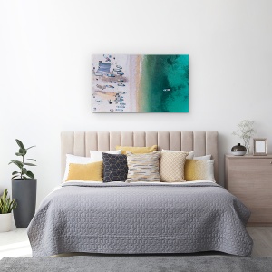 Tablou canvas - Marea Din Cer, Peisaj, Apa, Mare, Ocean, Plaja, 50 x 80 cm - Img 3