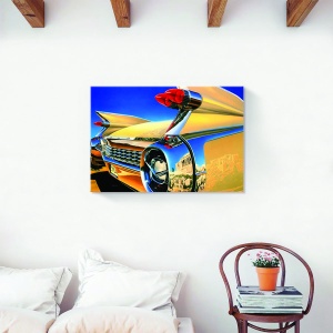 Tablou canvas Cadillac Eldorado retro 60x90 cm