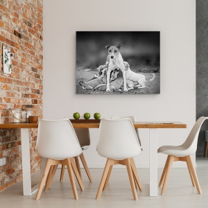 Tablou canvas - Maternitate, Caine, Mama, 60 x 80 cm - Img 4