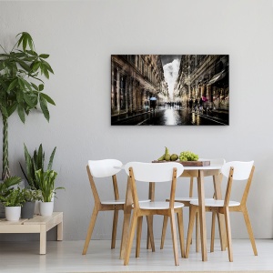 Tablou canvas - Moda Stradala, Panorama, Bulevard, Umbrela, 50 x 80 cm - Img 4