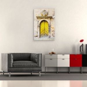Tablou canvas - Moravia, Usa, Galben, 40 x 60 cm - Img 2