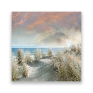 Tablou Canvas - Natura, Peisaj, Mare, Plaja, Toamna, 60 x 60 cm