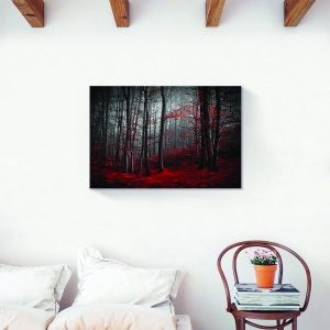 Tablou decorativ canvas toamnă pădure 80x120 cm