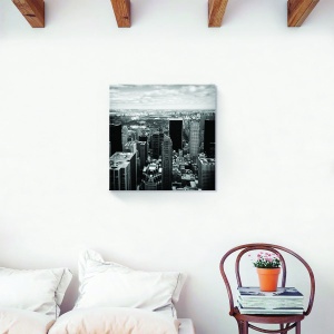 Tablou decorativ canvas New York Central Park monocrom 60x60 cm