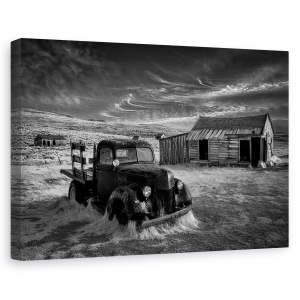 Tablou canvas - Nu Mai E Aur, Infrarosu, Documentar, California, 80 x 120 cm