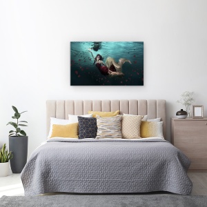 Tablou canvas - Ocean De Trandafiri, Petale , 50 x 80 cm - Img 3
