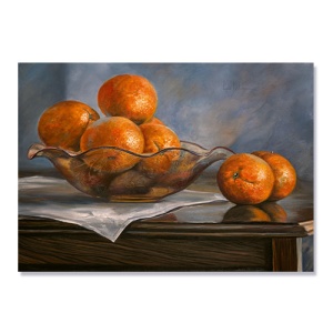 Tablou Canvas - Oranges, 75 x 100 cm