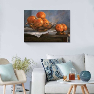 Tablou Canvas - Oranges, 75 x 100 cm - Img 2