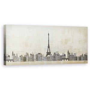 Tablou canvas - Orizontul Eiffel, 30 x 90 cm