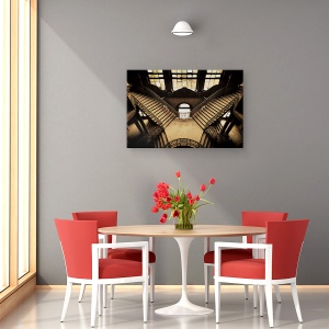 Tablou canvas - Palatul Abandonat, Sampollion, Strada, Centru, Cairo, Egipt, 40 x 60 cm - Img 4