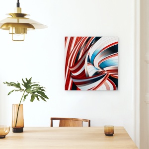 Tablou canvas - Pasiune Innodata, Perete, Modern, Abstract, Leuven, Belgia, 90 x 90 cm - Img 4