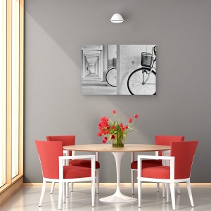 Tablou canvas - Peep, Bicicleta, Japonia, Coridor, 40 x 60 cm - Img 4
