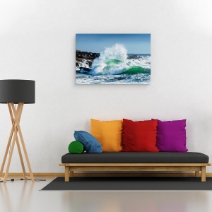 Tablou canvas - Peisaj Marin, Ocean, Val, Apa, 40 x 60 cm - Img 2