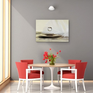 Tablou canvas - Pene si stropi, Flori, Camp, Flori, Vara, 40 x 60 cm - Img 4