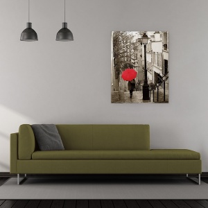 Tablou canvas - Plimbare in Paris II, 60 x 75 cm - Img 2