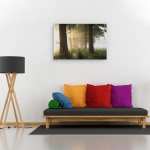 Tablou canvas - Prima Zi De Vara, Peisaj, Alee, Cale, Rural, Drum, 60 x 90 cm - Img 2