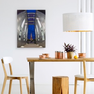 Tablou canvas - Prins In Capcana, Paris, Peste, Franta, Turnul Eiffel, 75 x 100 cm - Img 4