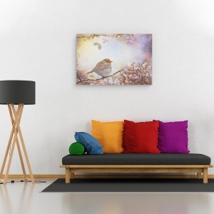 Tablou canvas - Robin In Vise, Zana, Basm, 40 x 60 cm - Img 2