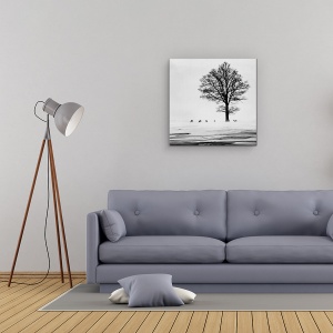 Tablou Canvas - Roes, Letonia, Cerb, 90 x 90 cm - Img 2