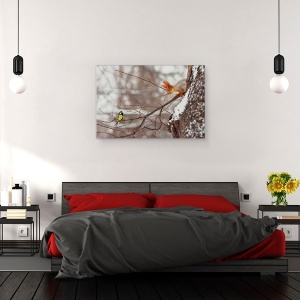 Tablou canvas - Salut, Veverita, Intalnire, Conexiune, Interactiune, Dragut, 40 x 60 cm - Img 3