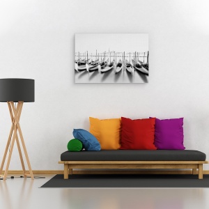 Tablou canvas - San Giorgio, Venetia, Gondola, Golf, Laguna, 60 x 90 cm - Img 2