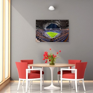 Tablou canvas - Santiago Bernabeu, Arena, Stadion, Real Madrid, Fotbal, 60 x 90 cm - Img 4