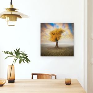 Tablou canvas - Singuratic, Copac, 90 x 90 cm - Img 4