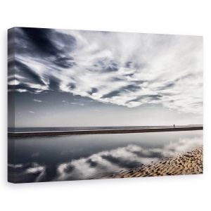 Tablou canvas - Solitaire, Plaja, Nori, Mare, Peisaj, Tarm, 40 x 60 cm