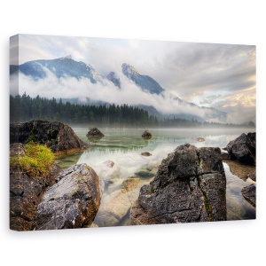 Tablou canvas - Stancile, Apa, Clar, Inca, Senin, 60 x 90 cm