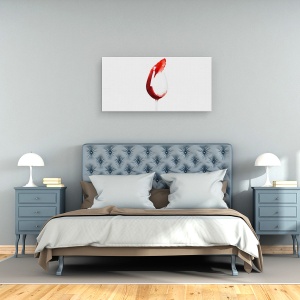 Tablou canvas - Stropi Rosii, Studio, Punct, Luminos, 50 x 100 cm - Img 3