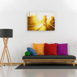 Tablou canvas - Truc Cu Bicicleta, Bmx, Sport, Soare, 60 x 90 cm - Img 2