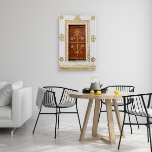 Tablou canvas - Usa Ornata, Maro, Aurit, 60 x 90 cm - Img 4