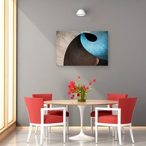 Tablou canvas - Val De Beton, Spiral, Casa Scarii, Abstract, Nautilus, 60 x 90 cm - Img 4